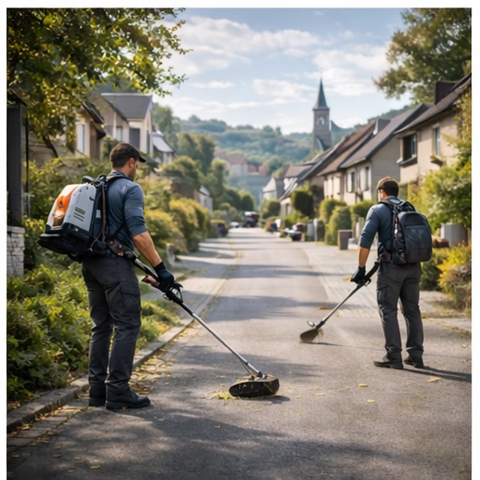 Gepflegter Hauseingang